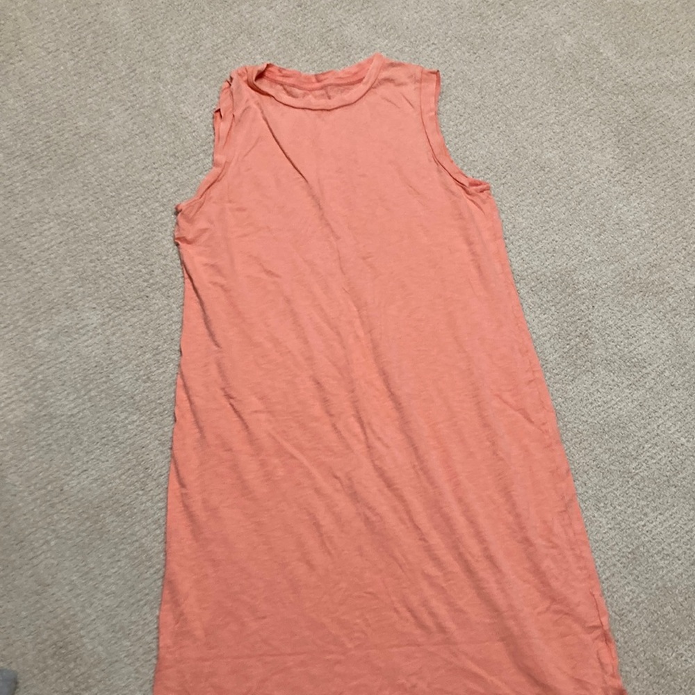 Bright coral, universal threads dress